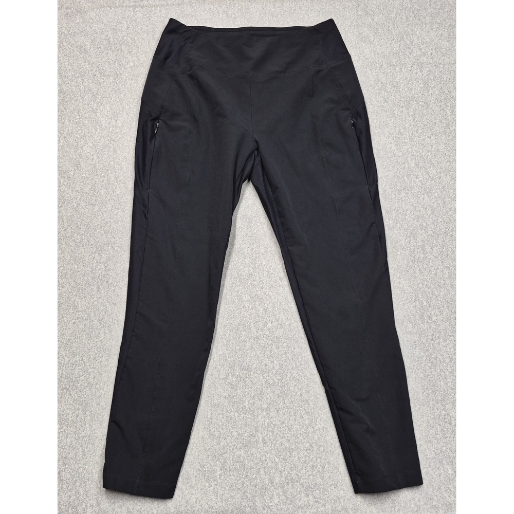 Avalanche Pants Women's L Black Stretch Hiking Outdoor Zip Pockets Gropcore